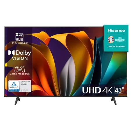 TV intelligente Hisense 43A6N 4K Ultra HD 43" QLED de Hisense, Téléviseurs - Réf : S0458015, Prix : 326,68 €, Remise : %