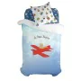 Duvet cover set HappyFriday Le Petit Prince Son Avion Multicolour Single 2 Pieces by HappyFriday, Quilts and quilt covers - R...