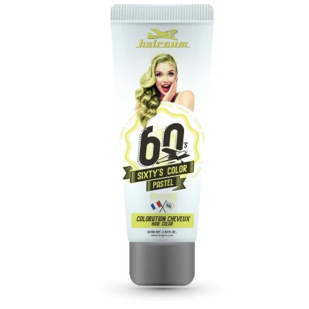 Coloration Semi-permanente Hairgum Sixty's Color Yellow Sunrise (60 ml) de Hairgum, Coloration semi-permanente - Réf : S05101...