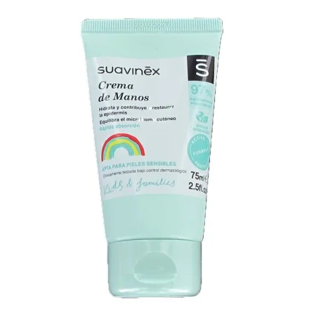 Crema de Manos Suavinex Kids & Families (75 ml) de Suavinex, Cremas para manos y uñas - Ref: S05104933, Precio: 6,16 €, Descu...