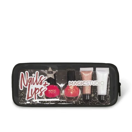 Set de Maquillage Magic Studio Nails & Lips 5 Pièces de Magic Studio, Coffrets de maquillage - Réf : S05105527, Prix : 8,02 €...