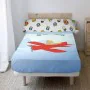 Jeu de draps HappyFriday Le Petit Prince Son avion Multicouleur Lit 1 persone 2 Pièces de HappyFriday, Linge de lit pour berc...