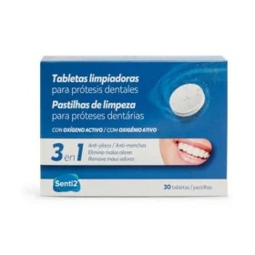 Tabletes Limpadoras para Dentaduras Postiças Senti2 SAN 027 30 Unidades de Senti2, Limpadores - Ref: S05108653, Preço: 6,21 €...