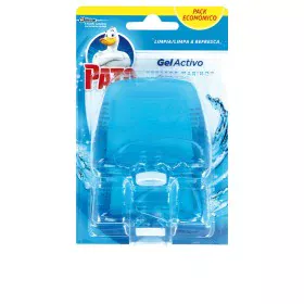 Ambientador de inodoro Pato Gel Activo Marino 2 Unidades Desinfectante de Pato, Productos de limpieza para inodoro - Ref: S05...