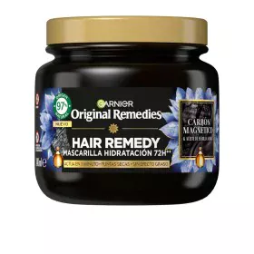 Hydrating Mask Garnier Original Remedies Magnetic charcoal (340 ml) by Garnier, Deep Conditioners & Treatments - Ref: S051095...