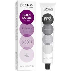 Coloration Permanente en Crème Revlon Nutri Color Filters Violet Nº 200 (100 ml) de Revlon, Coloration permanente - Réf : S05...