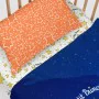 Conjunto de Lençóis HappyFriday Le Petit Prince Migration Multicolor Berço de Bebé 2 Peças de HappyFriday, Roupa de cama para...