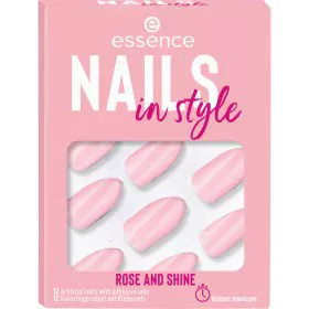 Faux ongles Essence Nails In Style 12 Pièces Nº 14-rose and shine de Essence, Faux ongles et accessoires - Réf : S05111936, P...