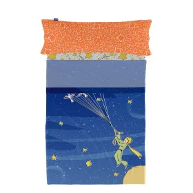 Conjunto de Lençóis HappyFriday Le Petit Prince Migration Multicolor Solteiro 2 Peças de HappyFriday, Roupa de cama para berç...