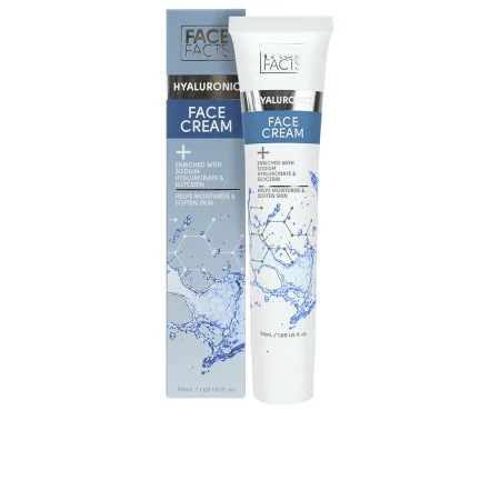 Facial Cream Face Facts Hyaluronic 50 ml by Face Facts, Moisturisers - Ref: S05112405, Price: 4,96 €, Discount: %