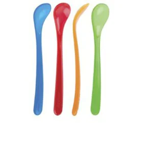 Set de Cucharas Nûby Multicolor (4 Unidades) de Nûby, Cubiertos - Ref: S05113138, Precio: 6,53 €, Descuento: %