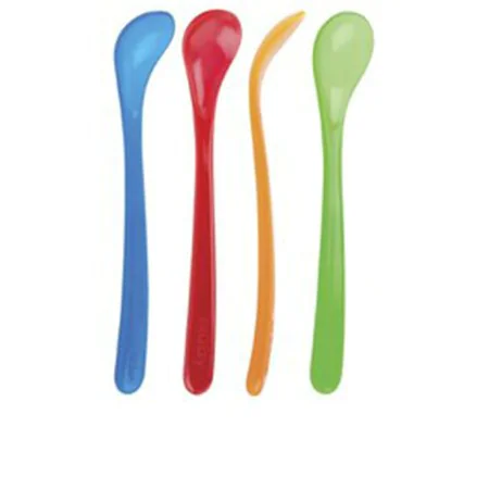 Löffel-Set Nûby Bunt (4 Stück) von Nûby, Besteck - Ref: S05113138, Preis: 5,49 €, Rabatt: %