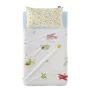 Set di Lenzuola HappyFriday Le Petit Prince Son monde Multicolore Culla Neonato 2 Pezzi di HappyFriday, Biancheria da letto p...