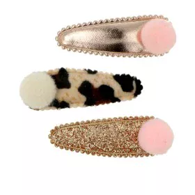 Hair Clips Inca Pompom 3 Units by Inca, Hair Pins - Ref: S05113581, Price: 4,92 €, Discount: %