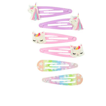 Hair Clips Inca Multicolour Unicorn 6 Units by Inca, Hair Pins - Ref: S05113582, Price: 6,16 €, Discount: %