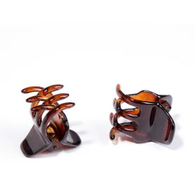 Hair clips Inca Pinza Pequeña Brown 2 Units Small by Inca, Claws - Ref: S05113599, Price: 5,20 €, Discount: %