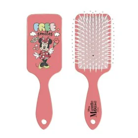 Detangling Hairbrush Disney 7,5 x 22,5 x 3,5 cm Pink Minnie Mouse by Disney, Hairbrushes - Ref: S05113721, Price: 7,89 €, Dis...