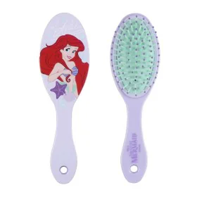 Spazzola Districante Disney Princess Viola Turchese 8 x 21 x 2,5 cm di Disney Princess, Spazzole per capelli - Rif: S05113723...