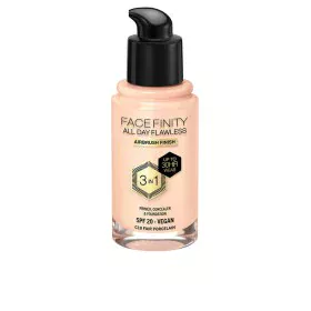 Base de Maquilhagem Cremosa Max Factor Face Finity All Day Flawless 3 em 1 Spf 20 Nº C10 Fair porcelain 30 ml de Max Factor, ...