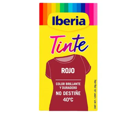 Inchiostro per Abbigliamento Tintes Iberia Rosso 70 g di Tintes Iberia, Tinture per tessuti - Rif: S05114829, Prezzo: 5,12 €,...