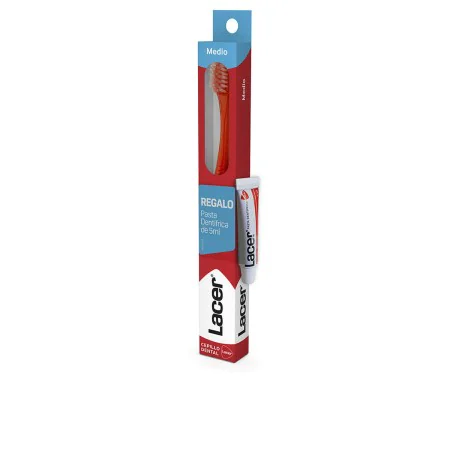 Escova de Dentes Lacer Médio 2 Peças de Lacer, Escovas manuais - Ref: S05116306, Preço: 7,82 €, Desconto: %