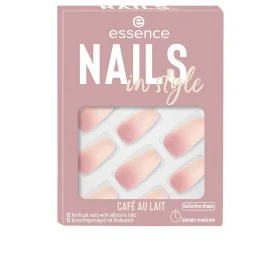 Falsche Nägel Essence Nails In Style Selbstklebend Wiederverwendbar Nº 16 Café au lait (12 Stück) von Essence, Kunstnägel und...