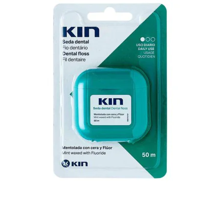 Filo Interdentale Kin Mentolo 50 ml 50 m di Kin, Filo interdentale - Rif: S05119312, Prezzo: 6,03 €, Sconto: %