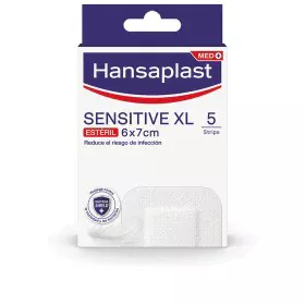 Apósitos Esterilizados Hansaplast Hp Sensitive XL 5 Unidades de Hansaplast, Gesso, pensos e material para ligadura - Ref: S05...