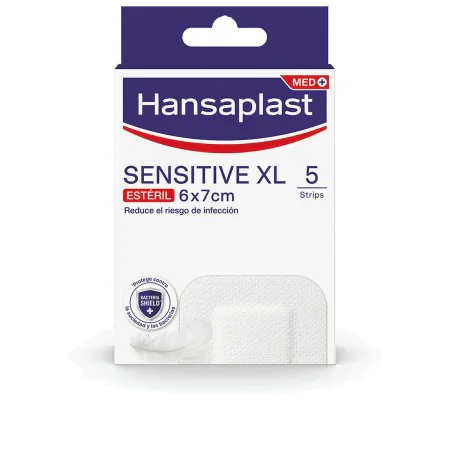 Sterilized Dressings Hansaplast Hp Sensitive XL 5 Units by Hansaplast, Plaster casts, bandages, and bandaging supplies - Ref:...