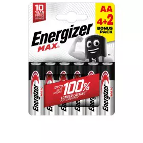 Pilhas Energizer ENERGIZER MAX POWER (6 Unidades) de Energizer, Pilhas - Ref: S05122244, Preço: 4,59 €, Desconto: %