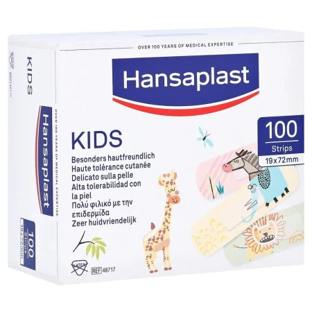 Pansements pour Enfants Hansaplast HP KIDS 100 Unités de Hansaplast, Plâtres, pansements et fournitures pour bandages - Réf :...