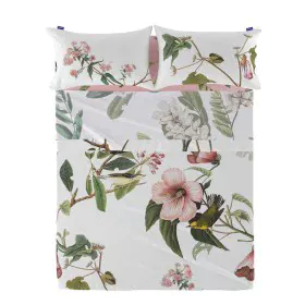 Top sheet HappyFriday Blooming Multicolour 260 x 270 cm (Flowers) by HappyFriday, Sheets and pillowcases - Ref: D1609564, Pri...