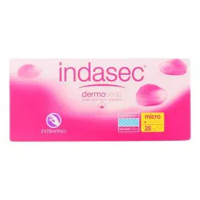 Compresas para Incontinencia Dermoseda Indasec 1233-00268 (28 uds) (Parafarmacia) de Indasec, Compresas para pérdidas de orin...