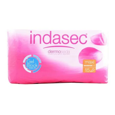 Compresses pour Incontinence Discreet Maxi Indasec (Parapharmacie) de Indasec, Serviettes pour pertes urinaires - Réf : S0559...