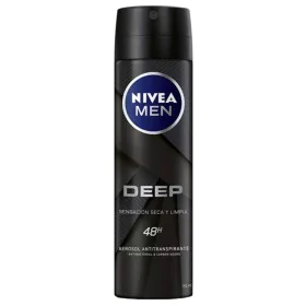 Spray déodorant Men Deep Black Carbon Nivea J25107-bf (150 ml) 150 ml de Nivea, Déodorants et anti-transpirants - Réf : S0567...