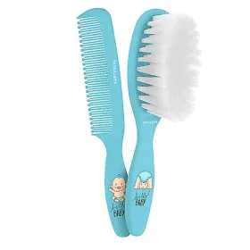 Kit de Coiffeur pour Enfant Beter Peine Bebe Azul (2 pcs) 2 Pièces de Beter, Brosses - Réf : S0572181, Prix : 5,42 €, Remise : %