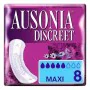 Assorbenti da incontinenza DISCREET mAXI Ausonia Discreet (8 uds) 8 Unità di Ausonia, Assorbenti per perdite di urina - Rif: ...