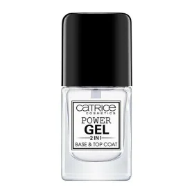 Pintaúñas Power Gel 2 in 1 Base and Top Coat Catrice Power Gel In (10,5 ml) 10,5 ml de Catrice, Esmaltes - Ref: S0573462, Pre...