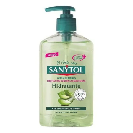 Savon pour les Mains avec Doseur Antibacterias Sanytol 280100 (250 ml) 250 ml de Sanytol, Savonnettes - Réf : S0574534, Prix ...