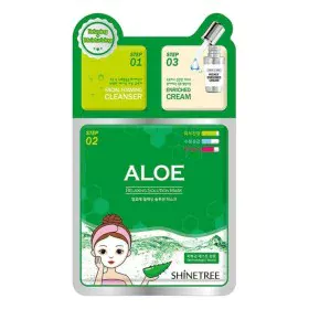 Masque facial Hydratant Shinetree Aloe Vera (28 ml) de Shinetree, Masques - Réf : S0583678, Prix : 4,56 €, Remise : %