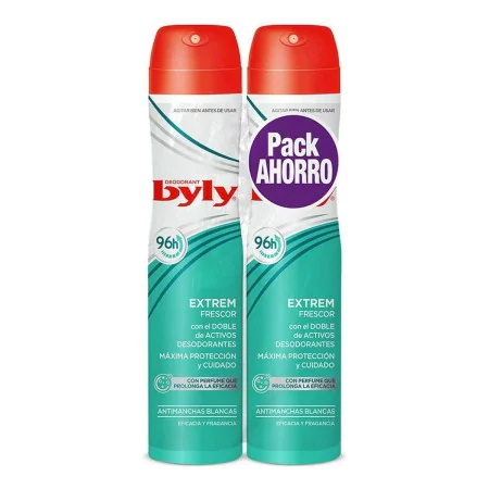 Déodorant en Spray Invisible Anti-Taches Extrem Byly (2 uds) de Byly, Déodorants et anti-transpirants - Réf : S0584782, Prix ...