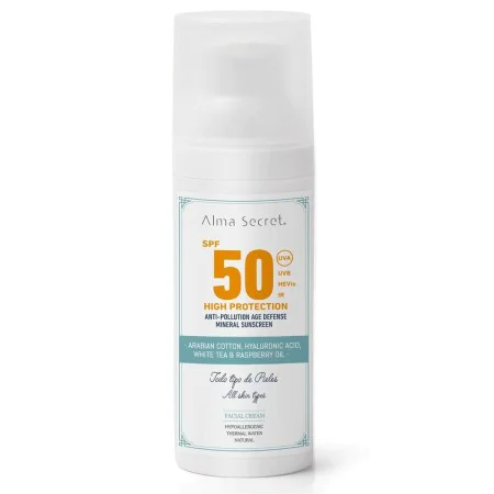 Protector Solar Alma Secret High Protection Spf 50 50 ml de Alma Secret, Filtros solares - Ref: S0588570, Precio: 25,31 €, De...