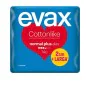 Normal sanitary pads without wings Evax Cotton Like Plus (14 uds) by Evax, Pantyliners - Ref: S0593305, Price: 5,43 €, Discou...