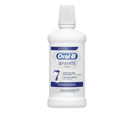 Mouthwash Oral-B 3D White Luxe Whitener (500 ml) by Oral-B, Mouthwashes - Ref: S0593732, Price: 9,39 €, Discount: %