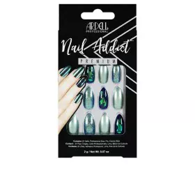 Faux ongles Ardell Nail Addict Green Glitter Chrome (24 pcs) de Ardell, Sets et coffrets de vernis - Réf : S0593838, Prix : 7...