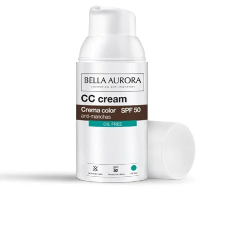 Crema Hidratante CC Cream Bella Aurora Spf 50 Sin aceite (30 ml) de Bella Aurora, CC creams - Ref: S0596304, Precio: 20,30 €,...