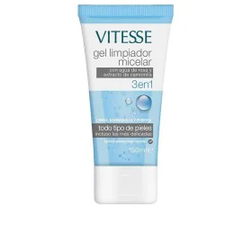 Gel de Limpeza Facial Vitesse 3 em 1 Camomila Água de rosas (150 ml) de Vitesse, Hidratantes - Ref: S0596311, Preço: 6,58 €, ...