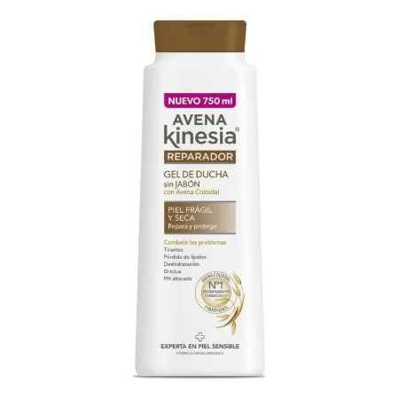 Gel de Duche Sem Sabão Avena Kinesia Tratamento Intensivo Reparador (750 ml) de Avena Kinesia, Géis de duche - Ref: S0596420,...