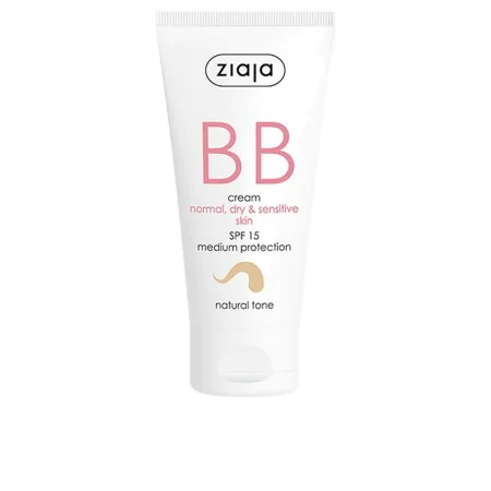 Hydrating Cream with Colour Ziaja Bb Cream Natural Spf 15 50 ml by Ziaja, CC creams - Ref: S0598086, Price: 6,33 €, Discount: %