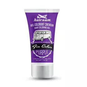 Coloration Non Permanente Hairgum Fix Color Violet Gel stylisant (30 ml) de Hairgum, Coloration semi-permanente - Réf : S0598...